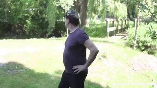 Senior’s Wish of Fucking Outdoor