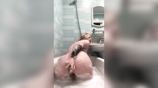 Huge Cucumber Hard Anal Banged From Big Butt Milf