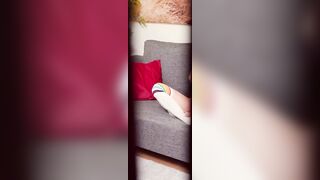 My Step Cougar Caught Me With Cum On My Face - Step