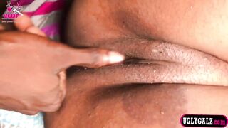 Huge Booty and Long Boobies African Nigeria (babyfacenaija) Ride Huge