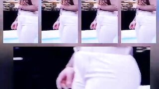 nadin al fahd Iraqian Tv Reporter Showing Her Goddess Ass