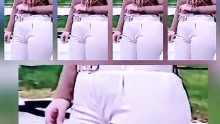 nadin al fahd Iraqian Tv Reporter Showing Her Goddess Ass