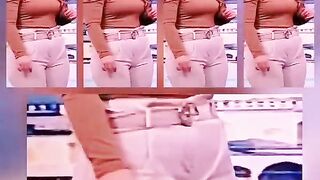 nadin al fahd Iraqian Tv Reporter Showing Her Goddess Ass
