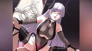 AZUR LANE - BIG BOOBED GNEISENAU RIDES