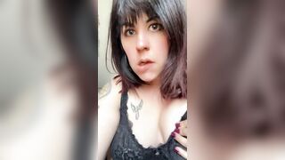 Babe bbw cunt with mouth smoking