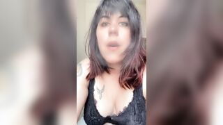 Babe bbw cunt with mouth smoking