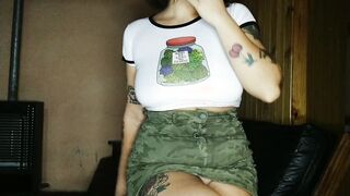 Happy 420 masturbation