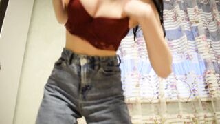 My booty with jeans is stunning