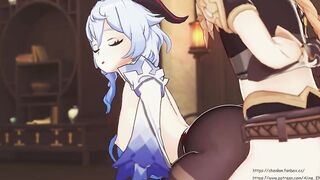GENSHIN IMPACT -AETHER FUCKS GANYU'S BOOTY