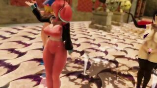 mmd r18 Zombieland Saga: Ai Saki & Lily - Step 3d anime sexsual and charming Cutie