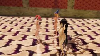 mmd r18 Zombieland Saga: Ai Saki & Lily - Step 3d anime sexsual and charming Cutie