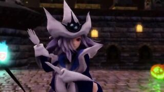 mmd r18 Genshin Impact : Mona - Happy Halloween furry 3d cartoon