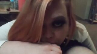 Huge Cock Blow Job