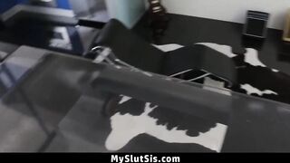 Playful Step Sister Ends up Getting Boned by Step Brother