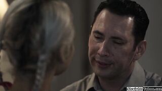 StraightTaboo.com - oriental lesbo loses virginity to older man