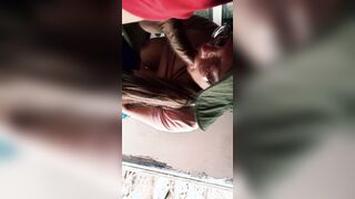 Fucking the boss's daughter inside an abandoned farm
