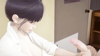 Anime Uncensored - Shoko Hardsex into a library