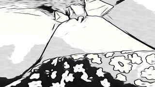 My Stepsister lost my keys and pay with her snatch - Hentai mode