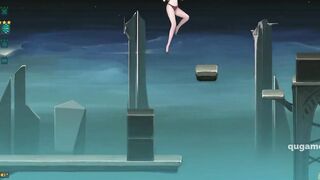 Dark Star act animated | Adorable blonde bimbos with huge jugs and huge butt plowed inside game | blonde animated