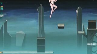 Dark Star act animated | Adorable blonde bimbos with huge jugs and huge butt plowed inside game | blonde animated