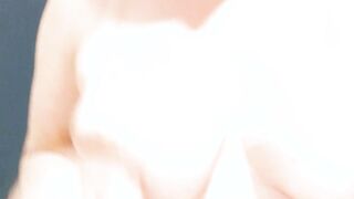 Masturbating alone