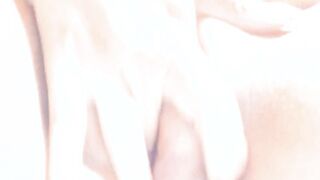 Masturbating alone