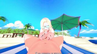 Sex After A Shipwreck. Cum on Vagina and Sloppy Fellatio