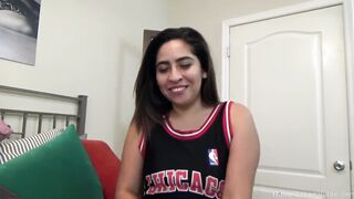 Putting adorable amateur Mariah's mouth to work
