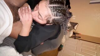 Long Butt Hispanic Step Sis Blows Me Up When She Gets Bored