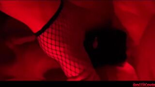 Rolling on molly. Passionate teen sex inside the red light