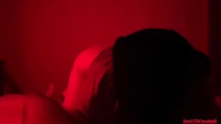 Rolling on molly. Passionate teen sex inside the red light