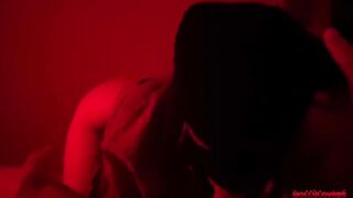 Rolling on molly. Passionate teen sex inside the red light