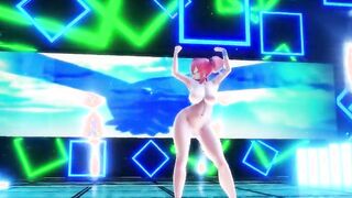 mmd r18 Azur Lane Bremerton Sistar Shake it 3d anime