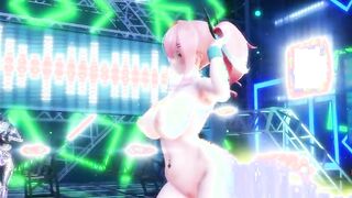 mmd r18 Azur Lane Bremerton Sistar Shake it 3d anime
