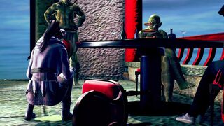 Female knight lose to monster ork - episode.30⁺