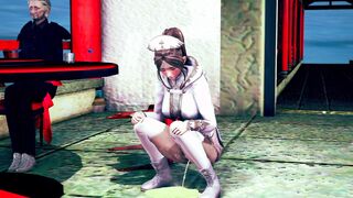 Female knight lose to monster ork - episode.30⁺
