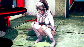Female knight lose to monster ork - episode.30⁺