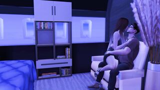 Young Dude Fucks Mature Woman Into A Homemade Plane Simlish