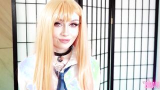 Marin Kitagawa makes Gojo cum on her melons