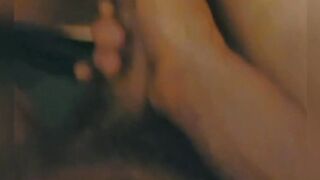 Pounding her soaked cunt as she orgasms again noisy groaning good watch POV