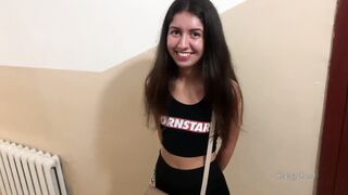 Adorable porn actress Katty West agreed to have sex with
