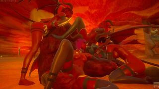 Succubus Sex Group Sex with Demons