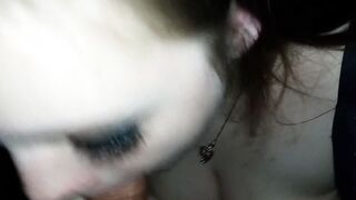 Incredible Sexy Fiance Swallows Creampie