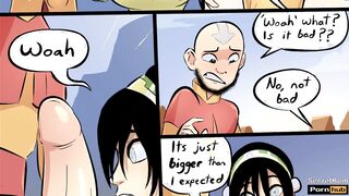 Avatar The Last Air Bender - Rough Work Grown up Parody Porn Comic