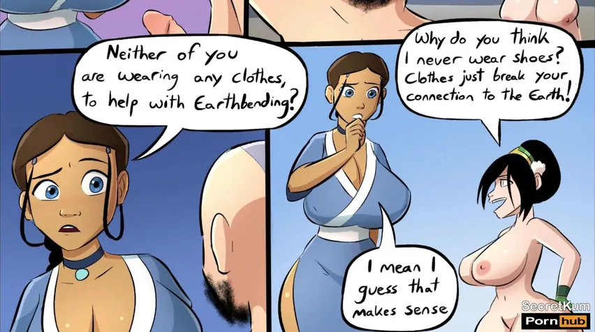 Avatar Porn Parody Xxx - Avatar The Last Air Bender - Rough Work Grown up Parody Porn Comic