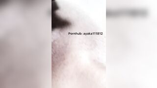 黒タイツから、はみ出るパイパンまんこ♡グチュグチュになって即イキ♡(素人、個人撮影、無修正