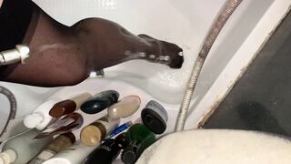 Just Toes Bdsm into Shower - Washing my Legs
