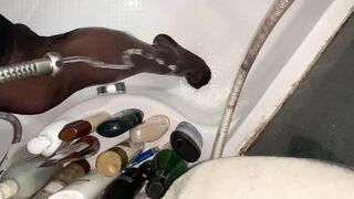 Just Toes Bdsm into Shower - Washing my Legs