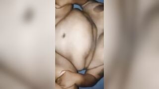 I held my legs back while daddy screwed this BBW vagina