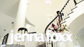 OUT OF THE FAMILY - Goddess Jenna Foxx Fucks Her Stepdad To Help Put His Rough Penis Back Inside Her